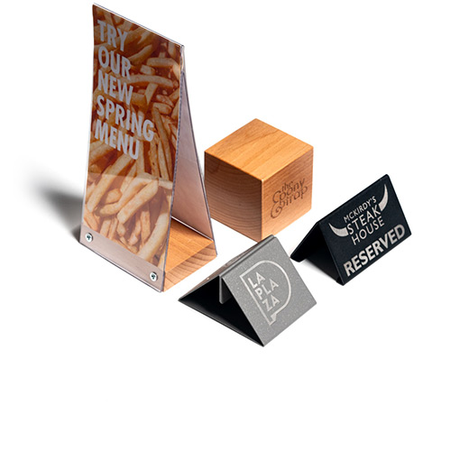 Επιτραπέζια Σταντ Μενού Επιτραπέζια Σταντ Μενού